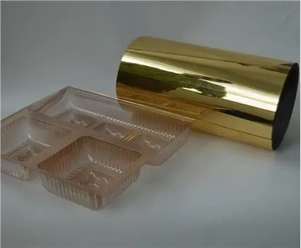 Zlatni i srebrni PVC film